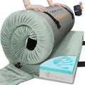 KingChii CertiPUR-US Memory Foam Camping Mattress, Portable Roll Up Travel Car by KingChii