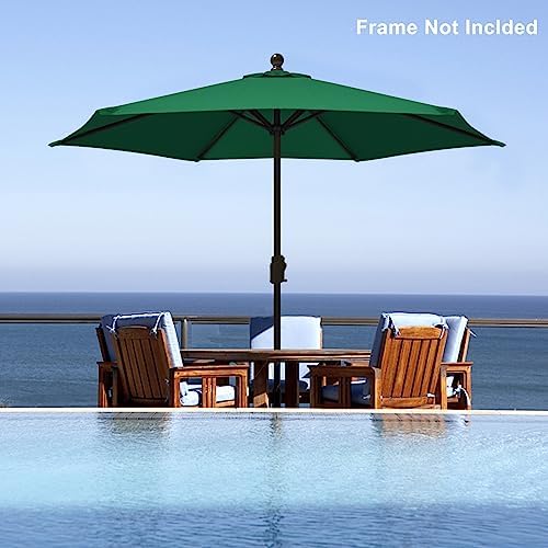 EliteShade USA 7.5FT Replacement Covers 6 Ribs Market Patio Umbrella Canopy - Image 2