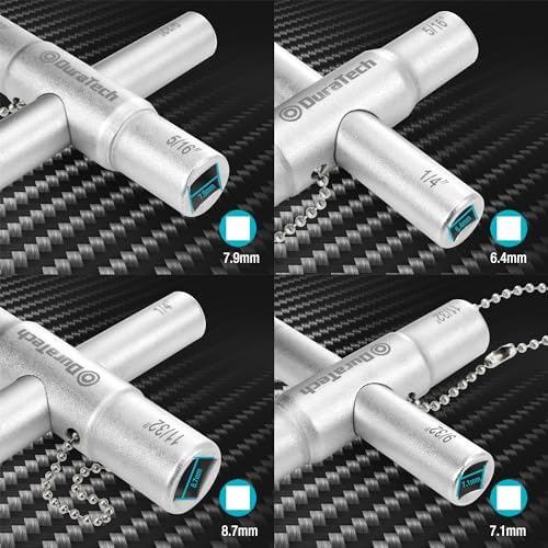 DURATECH 4 Way Sillcock Key Set, - Image 2