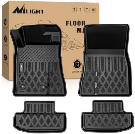 Nilight TPE Floor Mats for Ford Mustang by Nilight