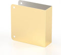 Door Knob Reinforcement Plate, Polished Gold, Fits 1-3/4" Doors, Door Lock and by NAUBEA