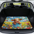 Calf Flower Trunk Mat for Car Snow Gear Trunk Mat Universal Waterproof Cargo by Mintulipy
