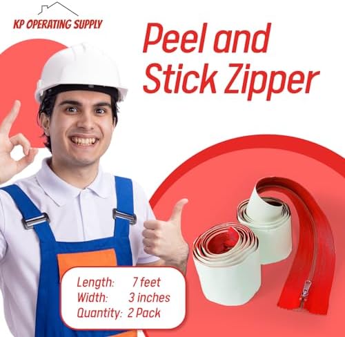 KP Operating Supply Peel and Stick Zipper 2 Pack - Image 4