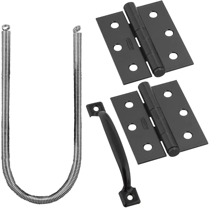National Hardware Screen/Storm Door Set, Hook and Eye, Spring and Screws; by NationalHardware