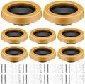 120 Pcs 8 Set Toilet Wax Ring Kit by Unknown