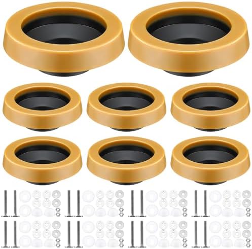 120 Pcs 8 Set Toilet Wax Ring Kit by Unknown