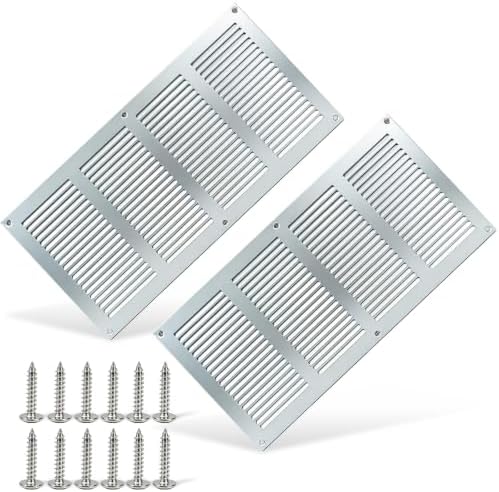 16X8 Vent Cover Steel Return Air Grilles by Obida