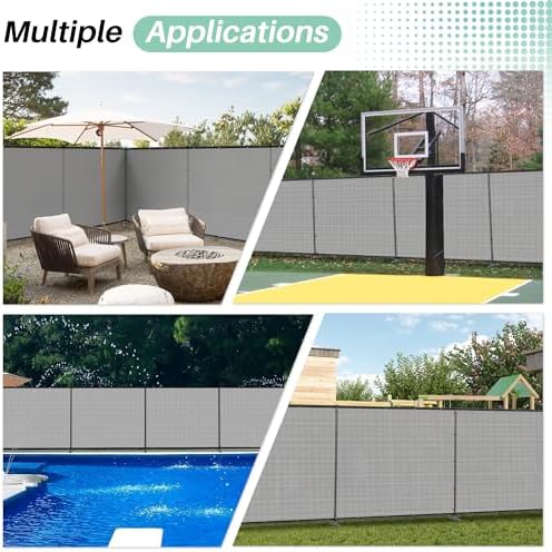 SunnyRoyal 6' x 107' Privacy Fence Screen Panel - Image 2