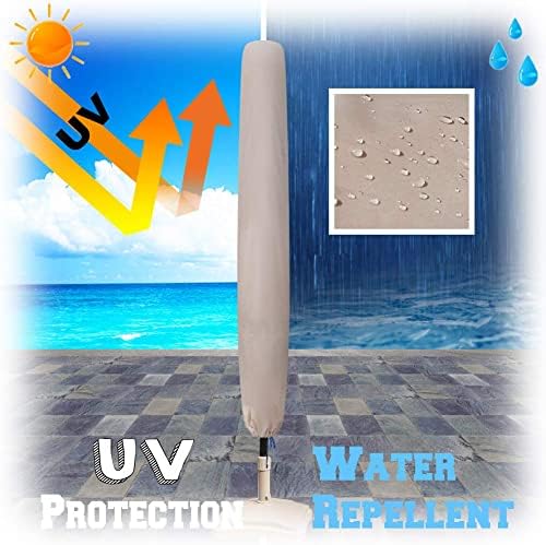 EliteShade USA Patio Waterproof Market Parasol Covers - Image 3