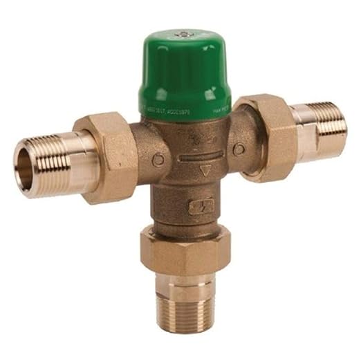 Taco 5004-C3 Series 5000 Mixing Valve, Forged Brass by Taco