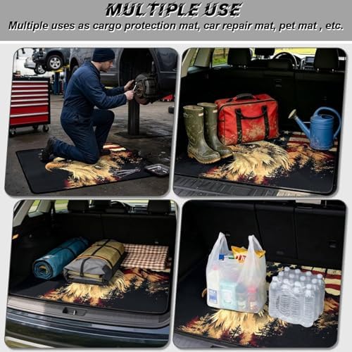 American Eagle Universal Car Trunk Mat 29"x39" - Image 3