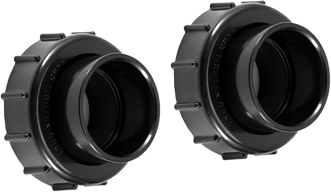 Black Pool Valve Adaptor Replacement 270100 Kit by Aquatonics