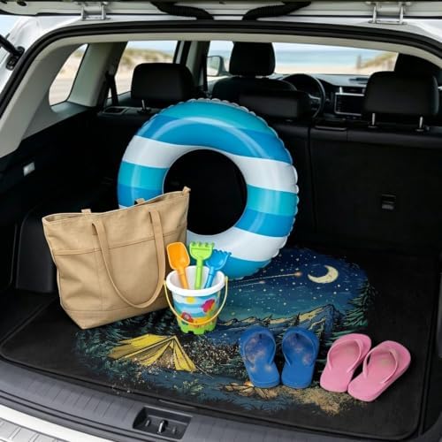 Starry Night Camping Trunk Mat 29"x39" - Image 2