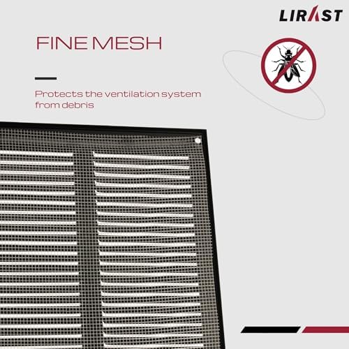 18x18 Vent Cover with Built-in Screen - Image 3