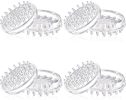 Jetec 8 Pcs Carpet Protectors Furniture Leg Spiked Caster Cups by Jetec
