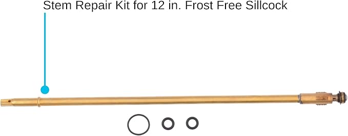 SharkBite Stem Repair Kit for 6 Inch Frost Free Sillcocks, Push to Connect - Image 2