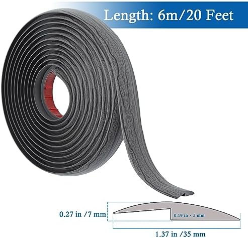 FONUNO Carpet Transition Strip Self Adhesive Floor Transition Strip - Image 2