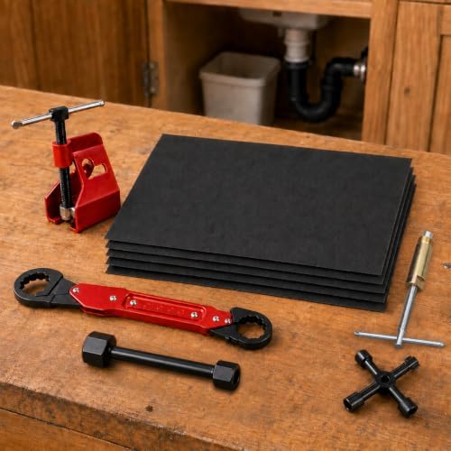 10 Pcs Angle Stop Wrench Kit Plumbing Tool - Image 6