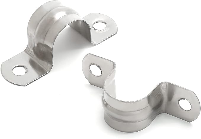 M25 1 Inch Conduit Clamps, Stainless Steel Cable Clamp, Rigid Pipe Strip - Image 6