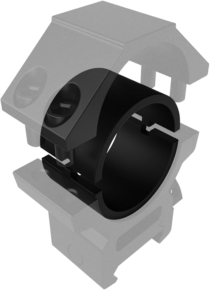4 Sets 30mm to 25.4mm/1" Scope Ring Adapter Reducer | Spacer Shim 15mm Wide - Image 6