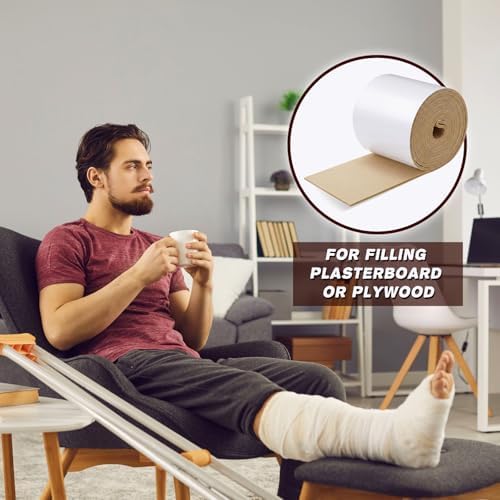 Jecery Adhesive Felt Roll, 1/4" X 6" X 5 Yard, Light Brown - Image 5