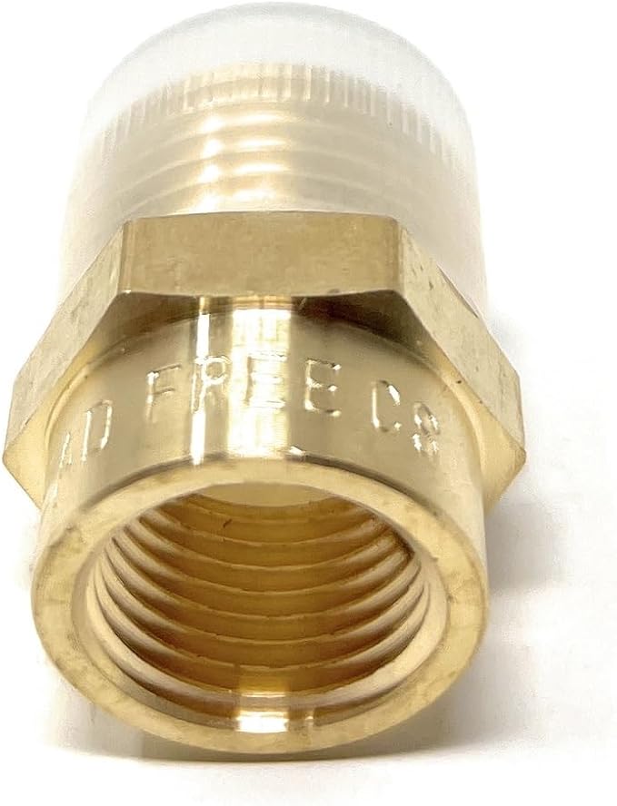 Cascada Lead-Free Brass Adapter, G Thread British BSPP Male to NPT Female) - Image 5
