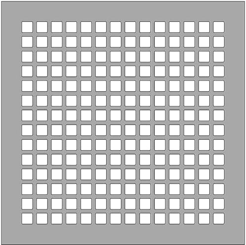 Reggio Register Square Series Premium Luxury Floor Grate Cover Grille, by ReggioRegisterCompanyLLC