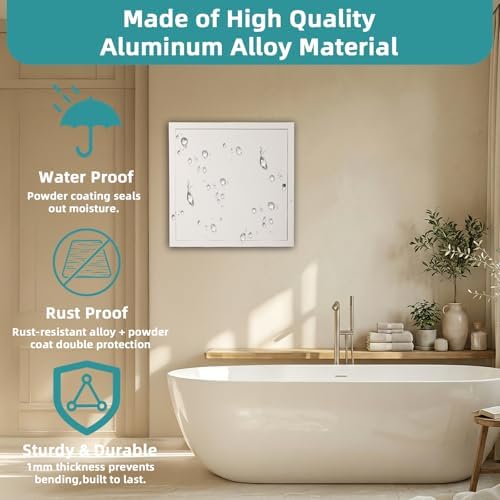 16x20 Access Panel for Drywall, Metal Drywall Access Panel for Plumbing - Image 4