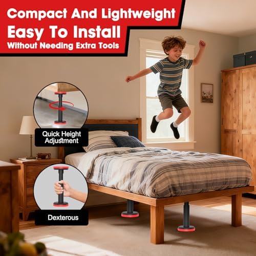 Adjustable Shelf Support Pole for Undermount Sink Cabinet Shelf 7.1-17.3in - Image 5