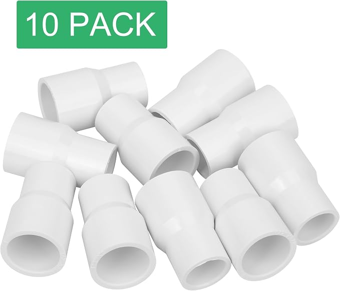 10Pack 3/4" x 1/2" PVC Increaser/Reducer Coupling Adapter Schedule 40 PVC Slip - Image 6