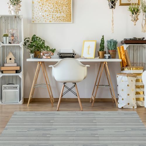 Sorbus Wood Grain Foam Floor Tiles - Image 3
