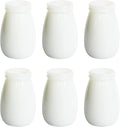 YANLING 6 Pack White Vase for Decor Small Ceramic Vase for Flowers | Bud Vases by YANLING