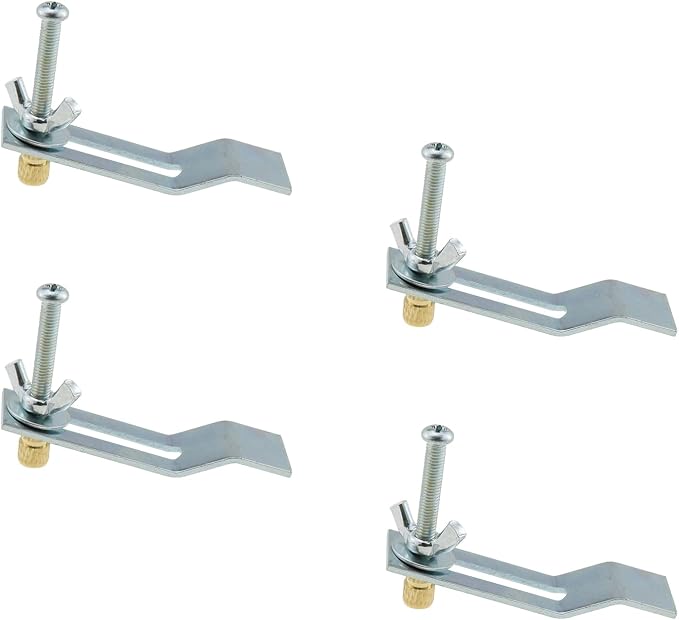 DGZZI 4PCS Undercounter Basin Clip Undermount Sink Mounting Bracket Kitchen by Unknown