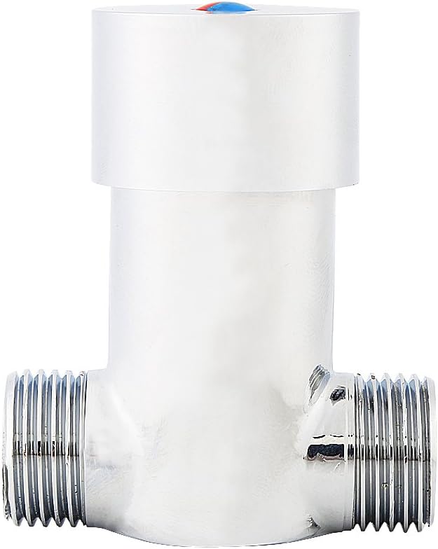 Thermostatic Mixing Valve G1/2 Hot Cold Water Mixer Valve Solid Brass Shower - Image 5