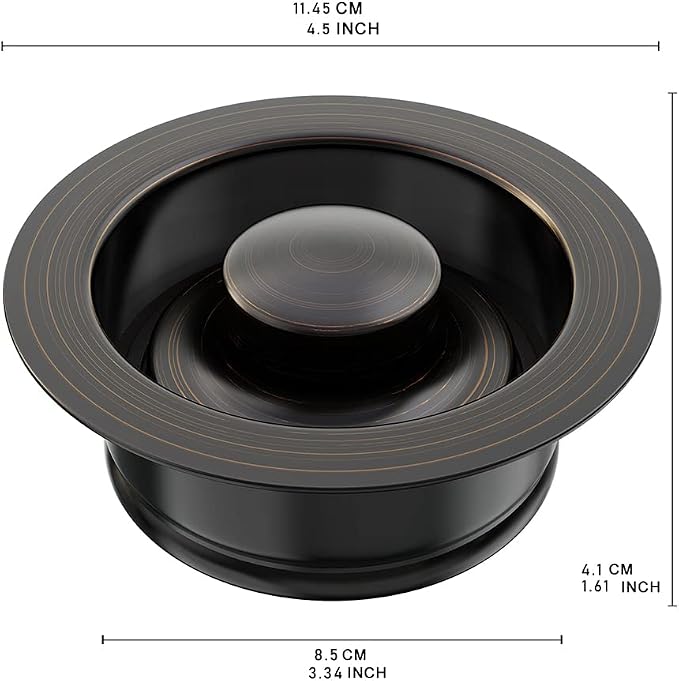 BOTEMY Sink Flange for Garbage Disposal and Stopper Stainless Steel Fit - Image 4