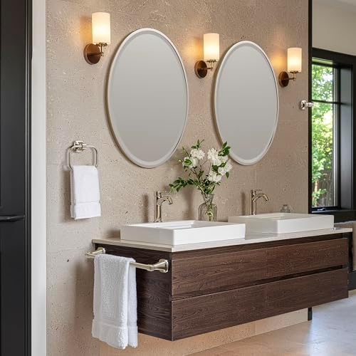 Gatco 5512PN Beverly Towel Ring | Elegant Hand Towel Holder - Image 3