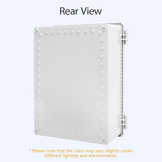 Electrical Box, IP67 Waterproof Hinged Cover Stainless Steel Latch Junction Box - Image 6
