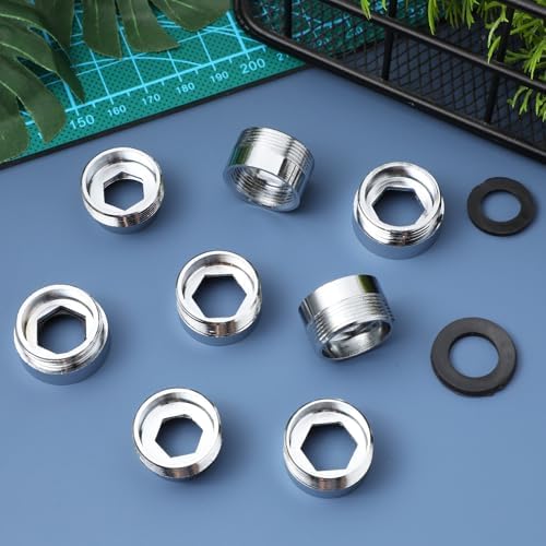 SEWACC 8 pcs Faucet Adapter Kit Water Filter Faucet Adapter Kitchen to Hose - Image 7