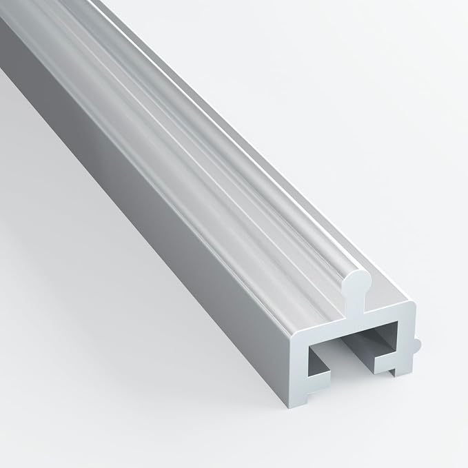 Aluminium Sliding Screen Door Track, Sliding Door Bottom Track | 100 inches Long by LCGAOYA