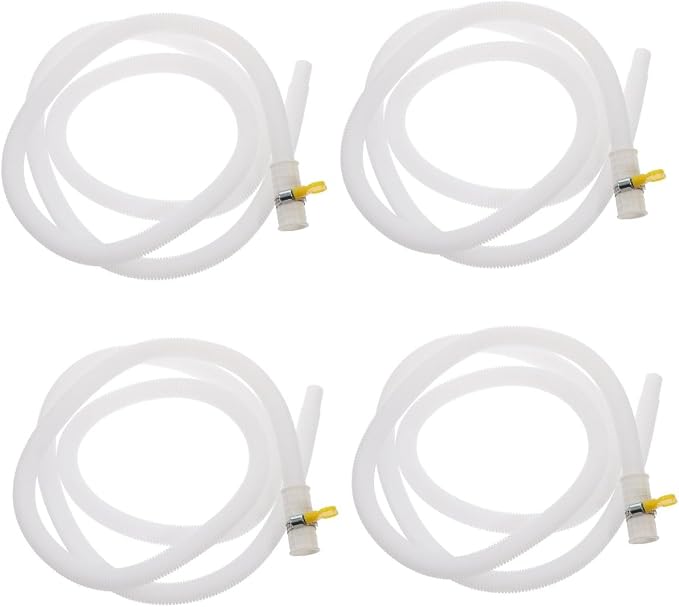 Cabilock 4pcs Washing Machine Drain Hose Flexible Air Conditioner Drainage Pipe - Image 6