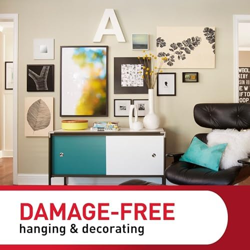Command 15 lb Large 120 Pairs Picture Hanging Strips, Damage-Free Hangers - Image 4