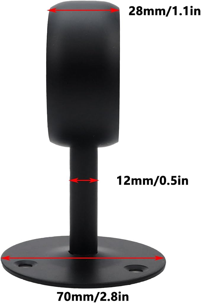 Antrader Curtain Rod Holder Bracket - Image 3