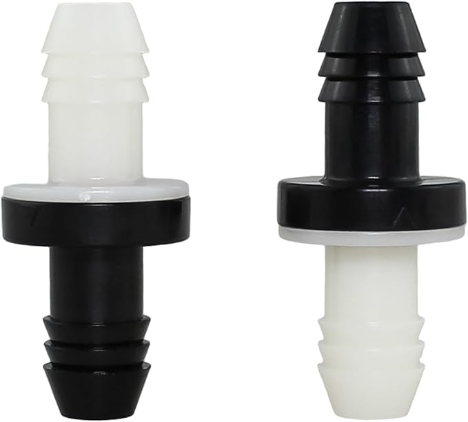 2PCS 3/8 Inch 10mm ABS Plastic Inline Vacuum Barbed Check Valve - Image 4