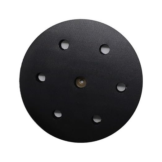1 Pc 9-Inch 6 Hole Hook & Loop Sanding Pad Backing Plate by Unknown