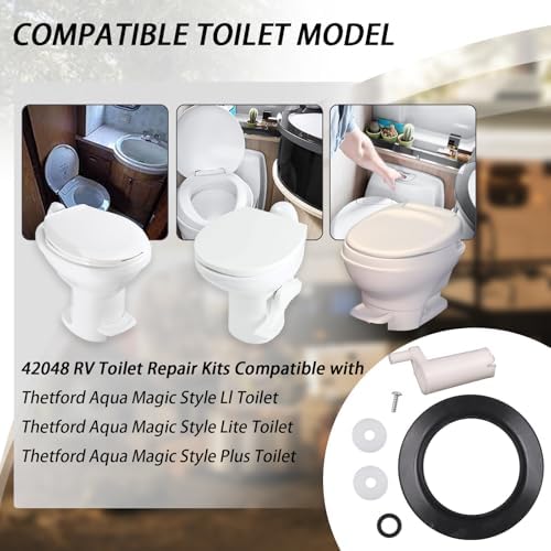 42048 Waste Ball Drive Arm Kit, Anti-Leak Sealing, Sewage-Resistant - Image 2