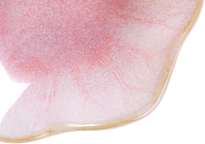 JAMEND CLXP 2PCS Lotus Leaf Shape Ring Holder Dish, Small Key Bowl, Ceramic - Image 6