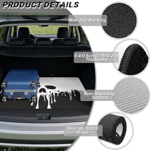 Ghost Print Trunk Mat for Car Snow Gear Trunk Mat Universal Waterproof Cargo - Image 6