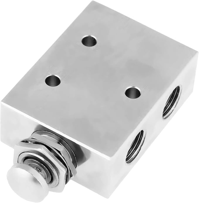 KIMISS Pneumatic Toggle Valve, Durable 2 Position Control | CNC precision by KIMISS