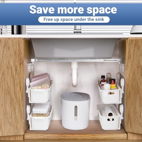 Adjustable Sink Support | Kitchen Undermount Sink Brackets | 20.1-55.1 inches - Image 5