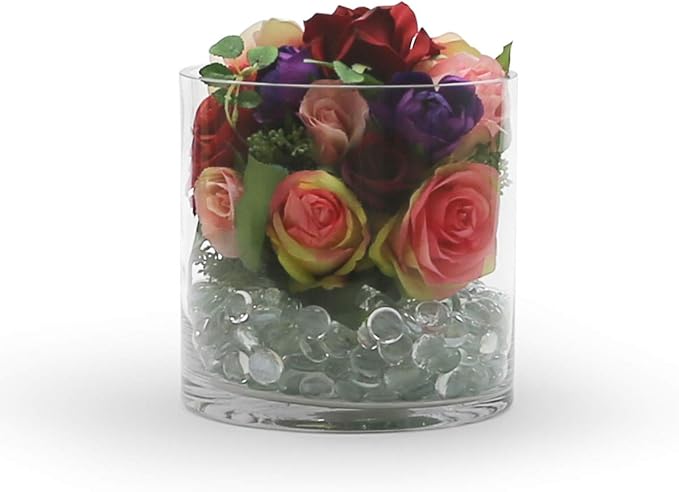WGV Cylinder Vase Bulk, Width 8", Height 10", Floral Container, Planter - Image 7